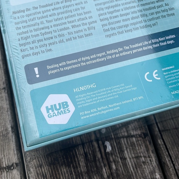 Holding On The Troubled Life Of Billy Kerr / New Sealed / Hub Games / 2018 - Picture 5 of 6